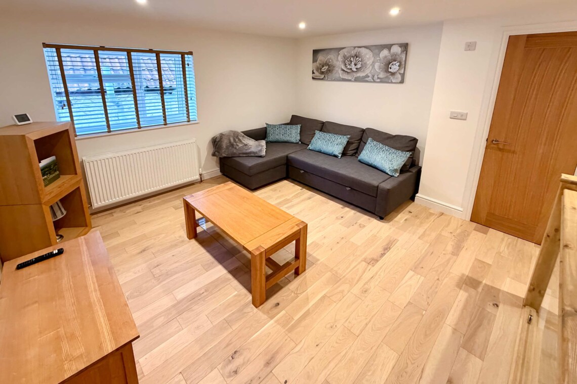 Living room with Sofa bed