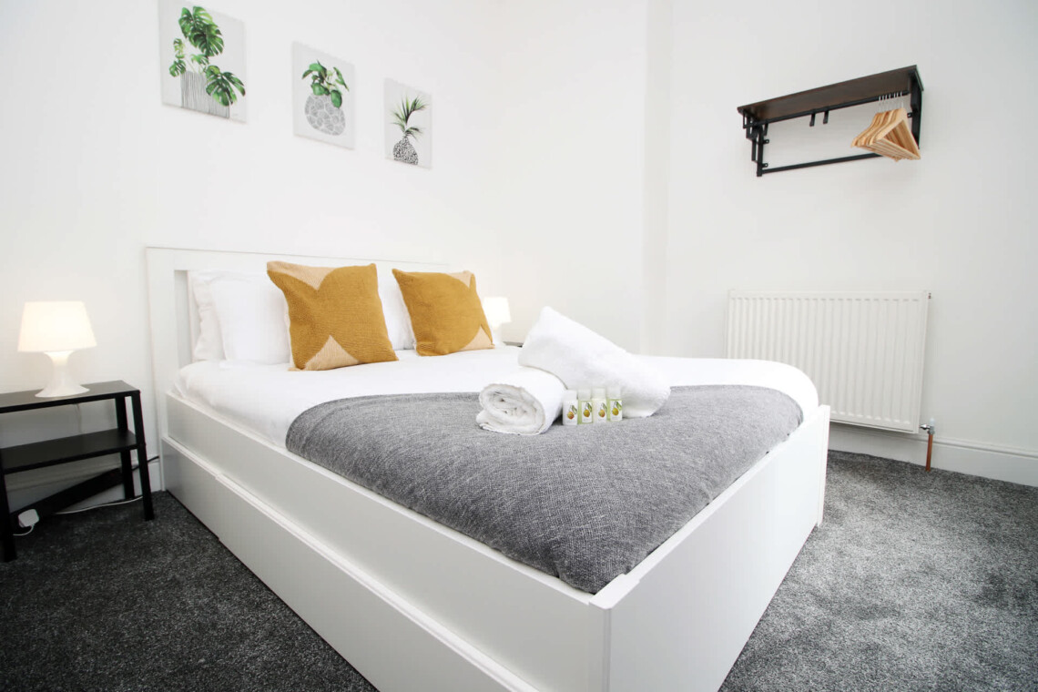 Open-plan living room, multimedia TV