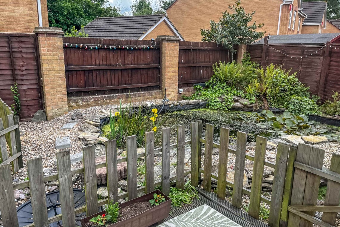 Rear private garden