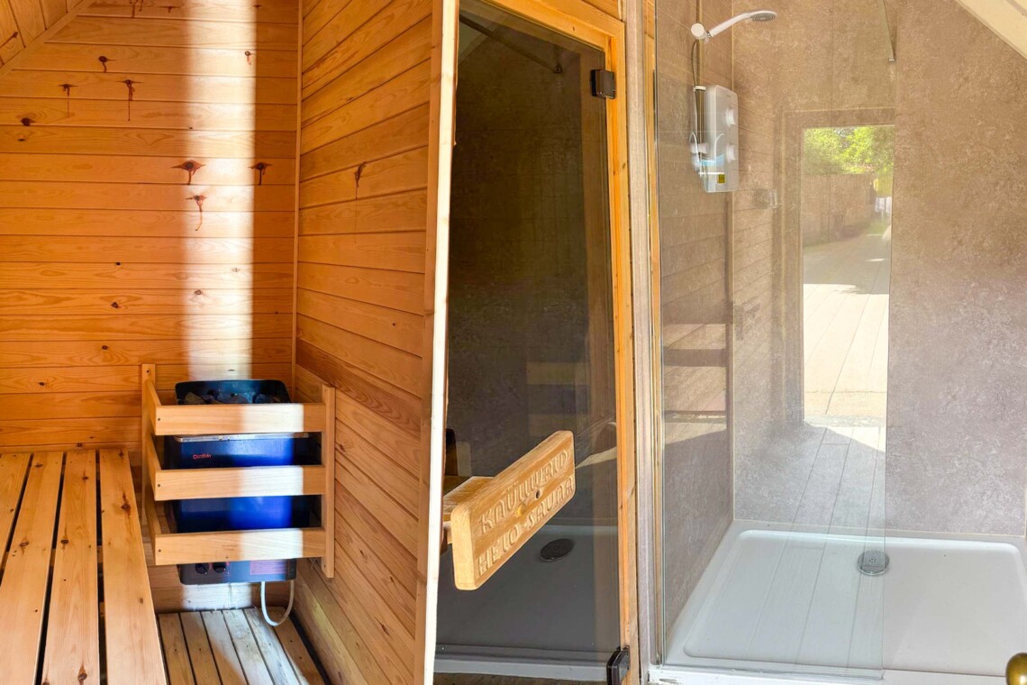 Unwind in our sauna and indoor heated pool