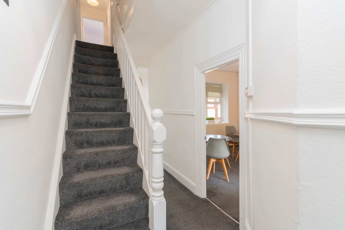 Hallway and stairs
