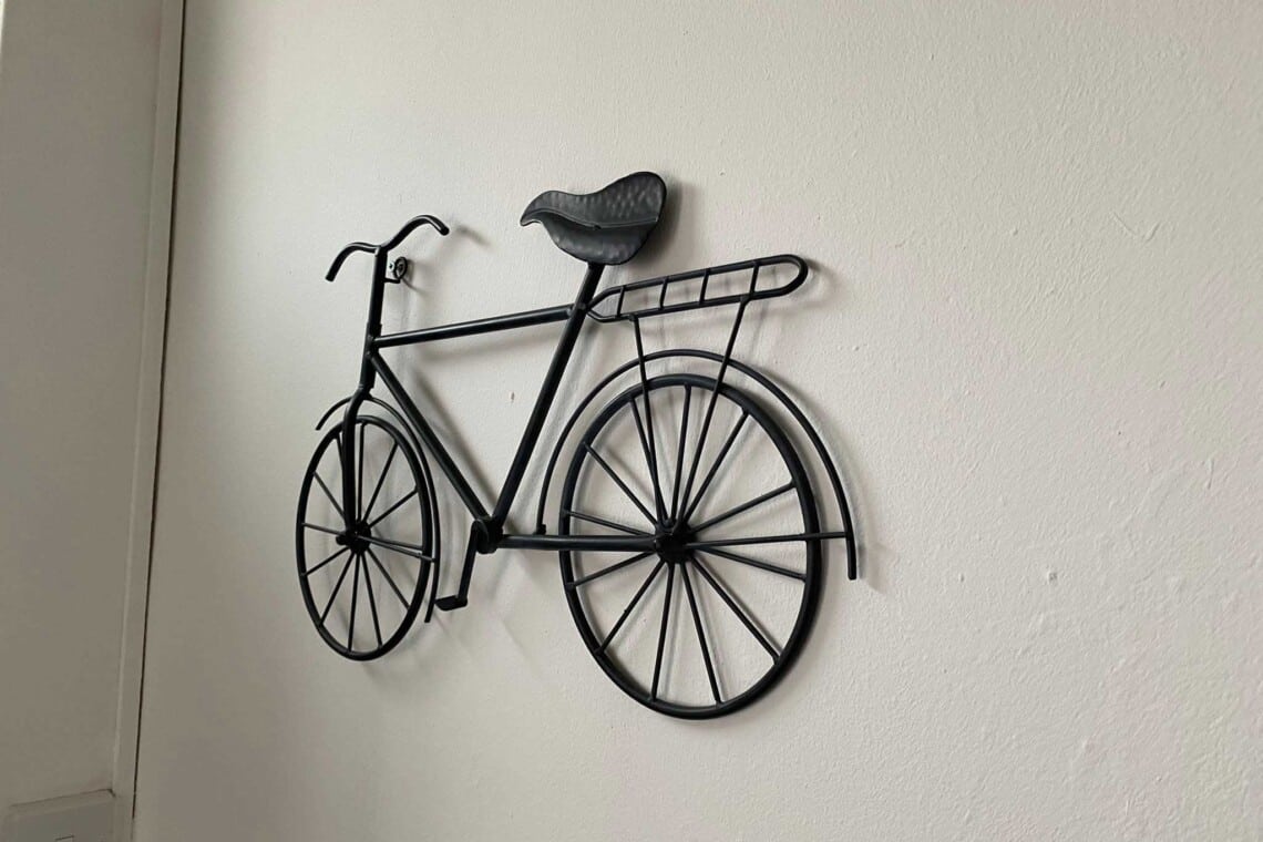 Secure mountain bike storage